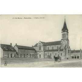 CPA - Sancoins - L'Eglise - Coté Est