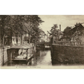 CPA - Haguenau - Le Grand Quai