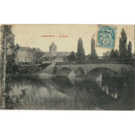 CPA - Cravant - Le Pont