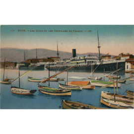 CPA - Bone - Les Quais et...