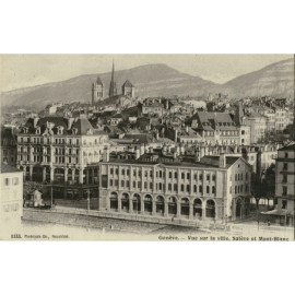 CPA - Genève - Vue sur la Vile