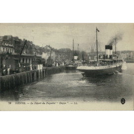 CPA - Dieppe - Le Départ du...