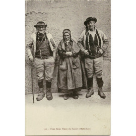 CPA - Trois Bon Vieux de...