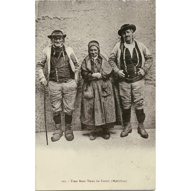 CPA - Trois Bon Vieux de Faouët