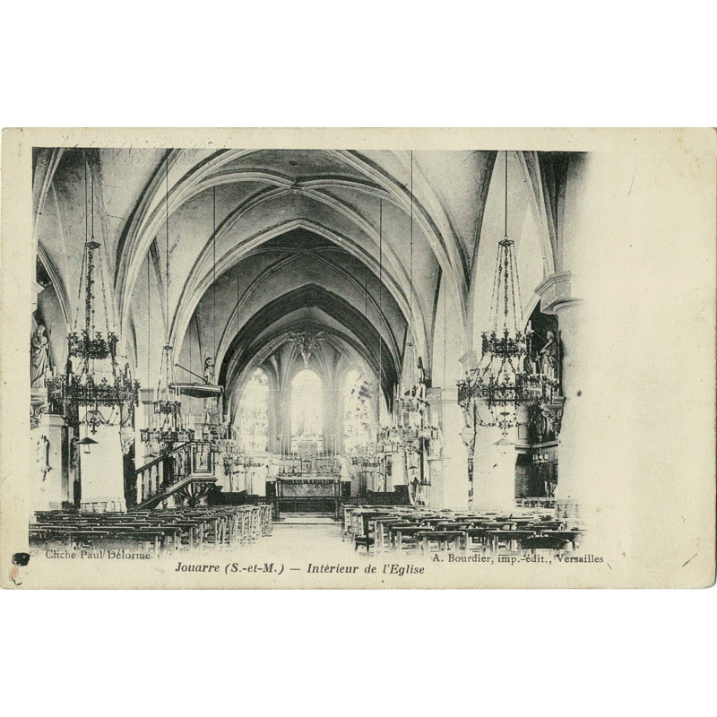 CPA - Jouarre - Interieur d'Eglise