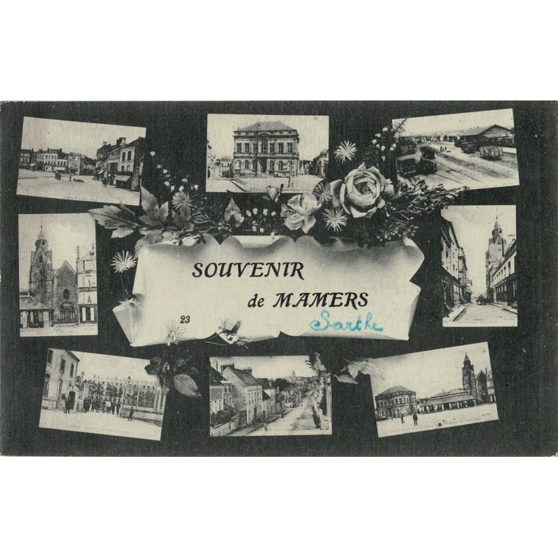 CPA - Souvenir de Mamers