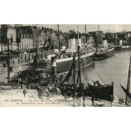 CPA - Dieppe - La Gare...