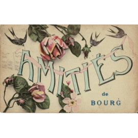 CPA - Amitiés de Bourg