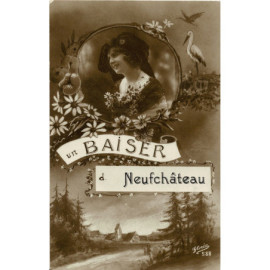CPA - Un Baiser de Neufchâteau