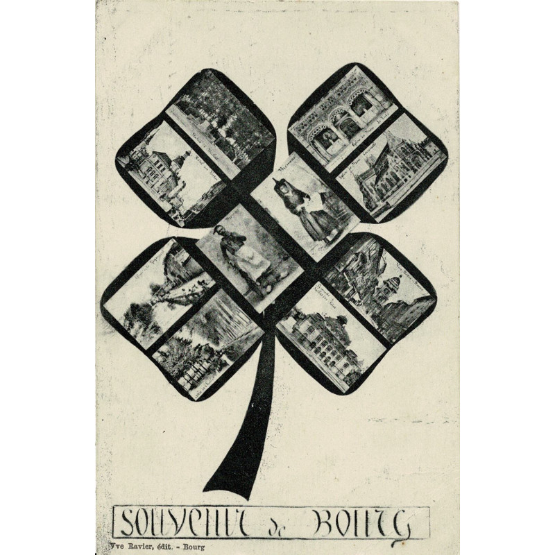 CPA - Souvenir de Bourg