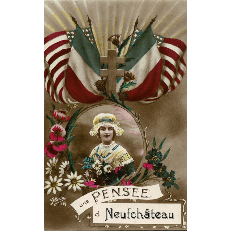 CPA - Une pensée de Neufchâteau