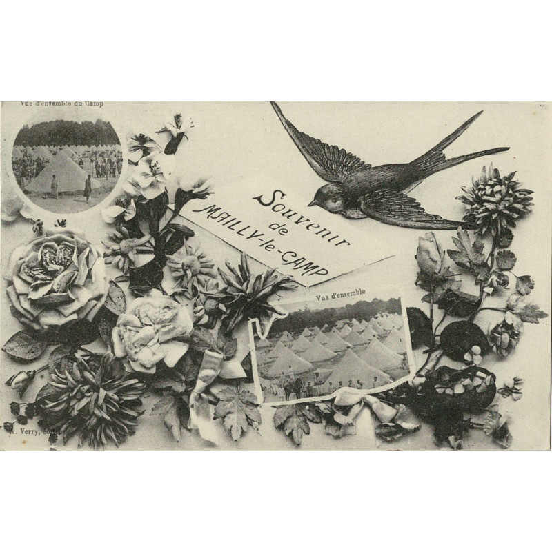 CPA - Souvenir de Mailly-le-Camp