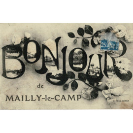 CPA - Bonjour de...