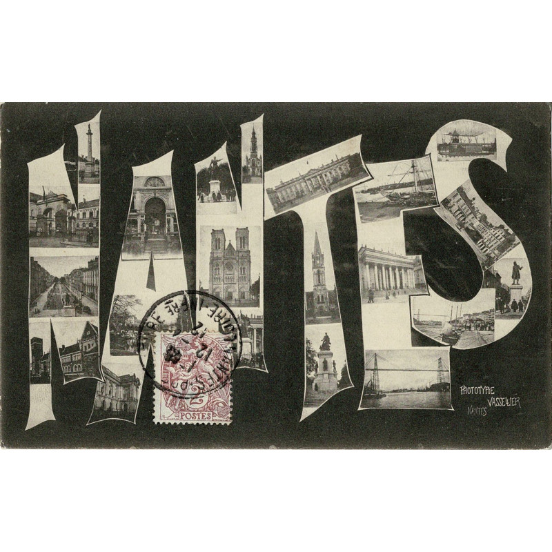 CPA - Souvenir de Nantes
