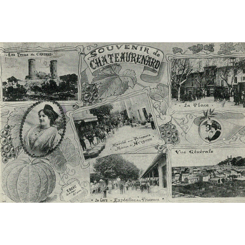 CPA - Souvenir de Chateaurenard