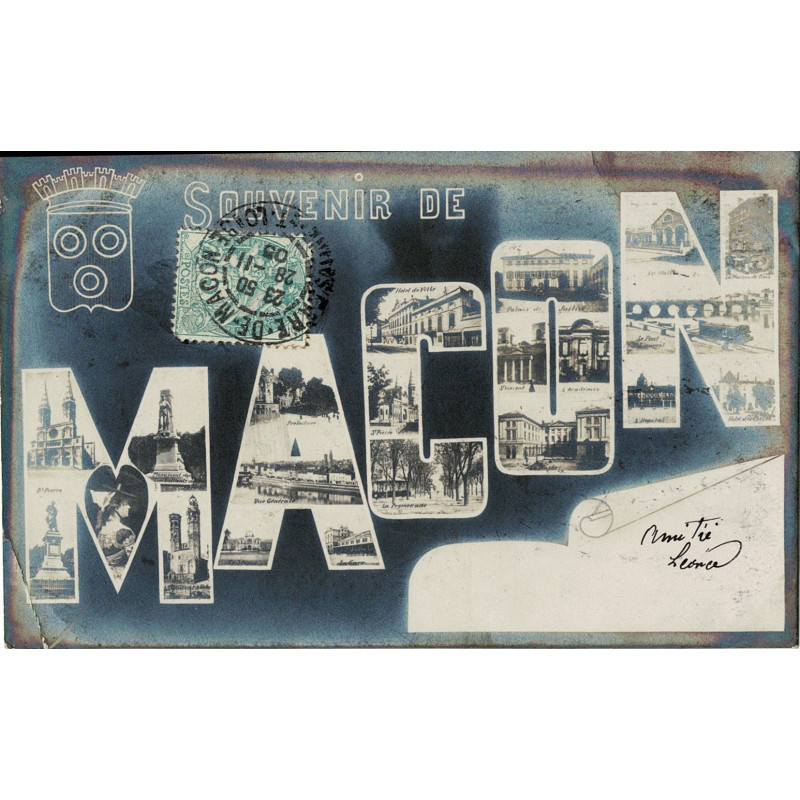 CPA - Souvenir de Macon