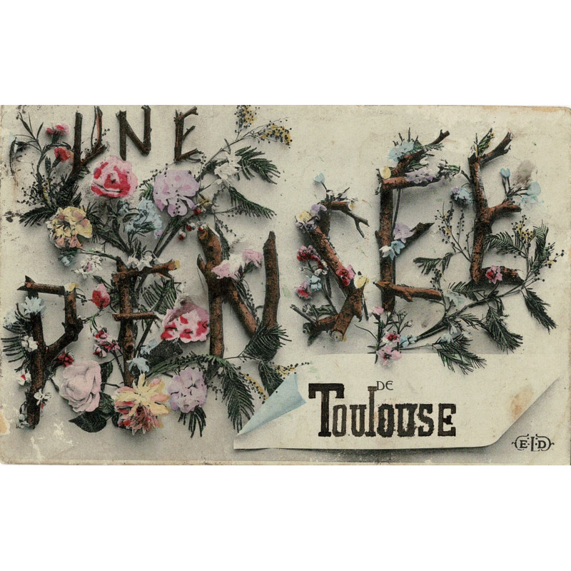 CPA - Une Pensée de Toulouse