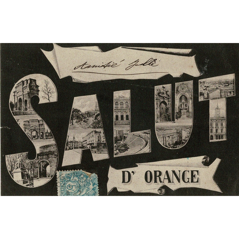 CPA - Salut d'Orange