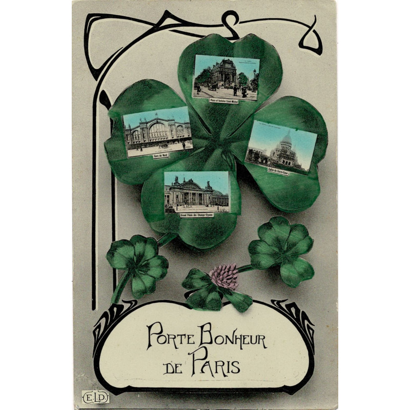 CPA - Porte Bonheur de Paris