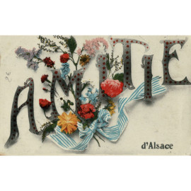 CPA - Amitié d'Alsace