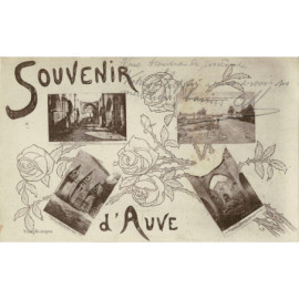 CPA - Souvenir de L'Auve