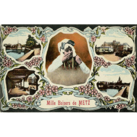 CPA -  Mille Baisers de Metz