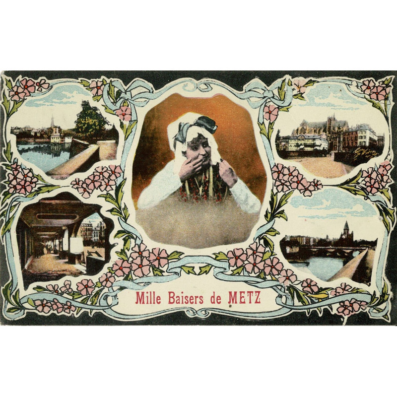 CPA -  Mille Baisers de Metz
