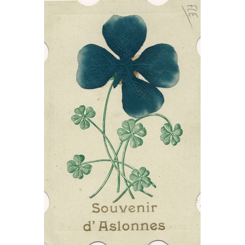 CPA - Souvenir d'Aslonnes
