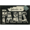 CPA - Souvenir de Paris - 1905