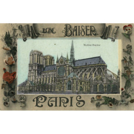 CPA - Un Baiser de aris