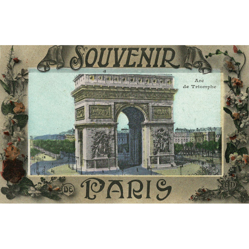 CPA - Souvenir de Paris -1919