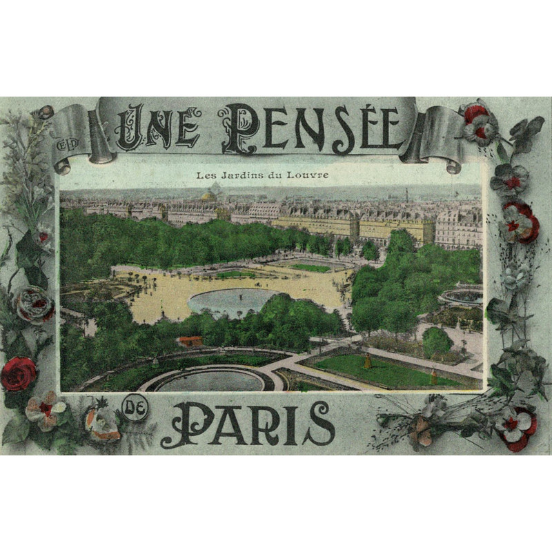 CPA - Une Pensée de Paris - 1915