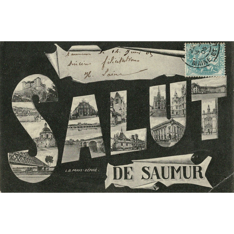 CPA - Salut de Saumur