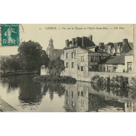 CPA - Lisieux - Vue sur la...