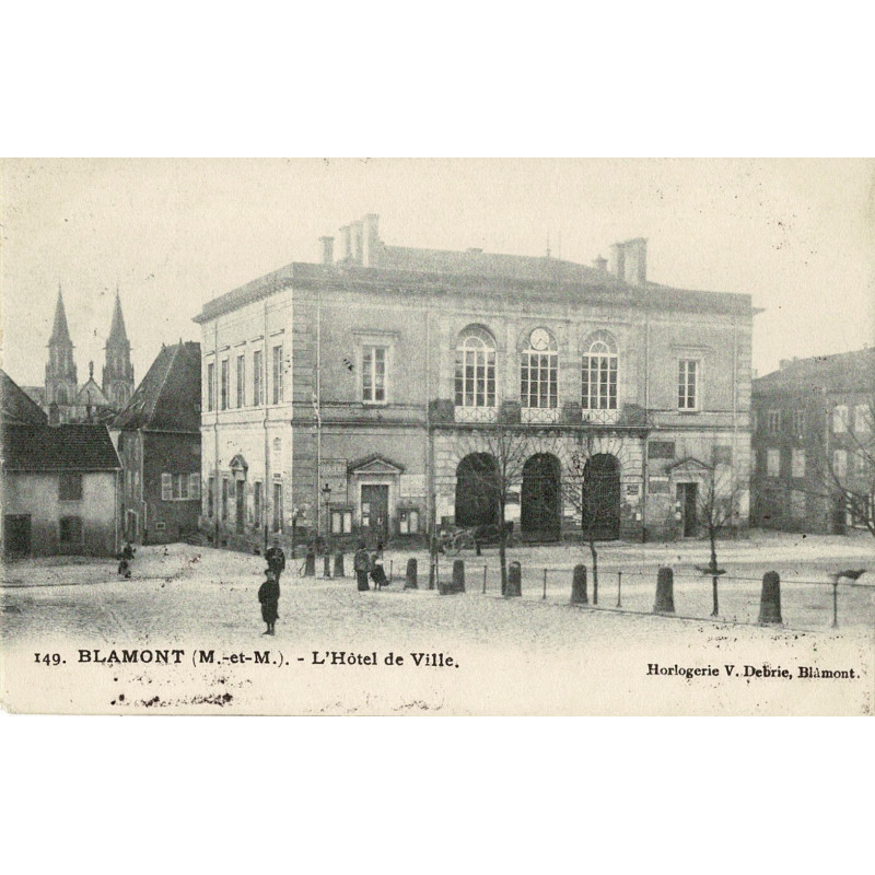 CPA - Blamont -L'Hôtel de Ville