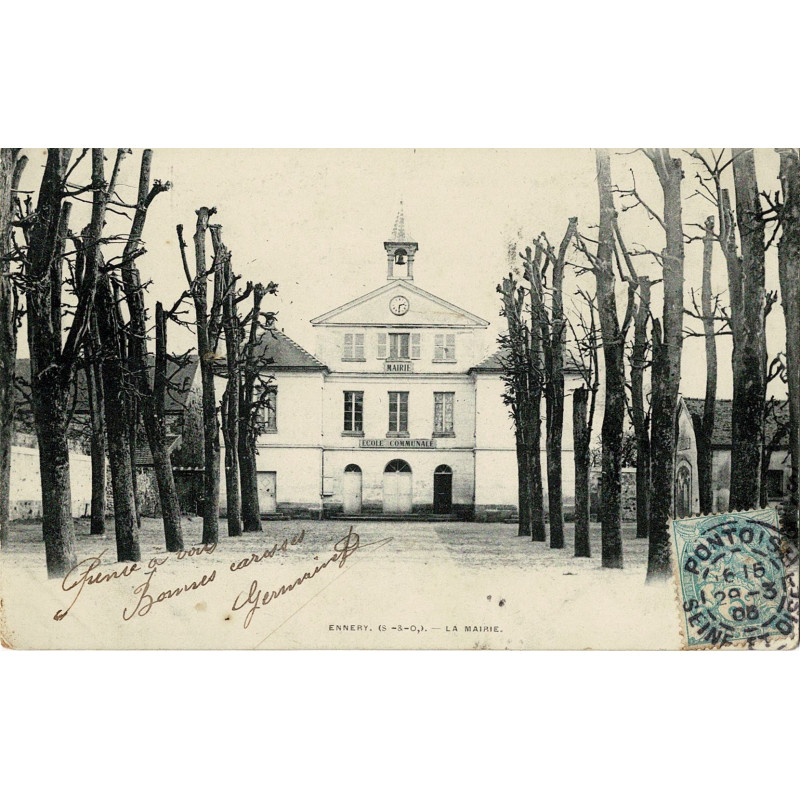 CPA - Ennery - La Mairie