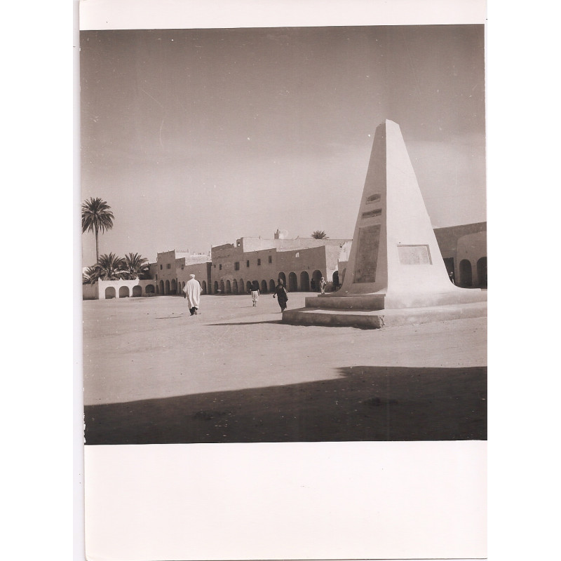 Photo 13x18 - Algérie - Ouargla - Monument Flatters