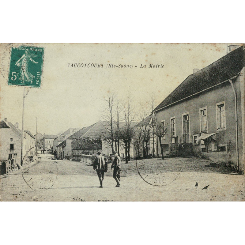 CPA - Vauconcourt - La Mairie