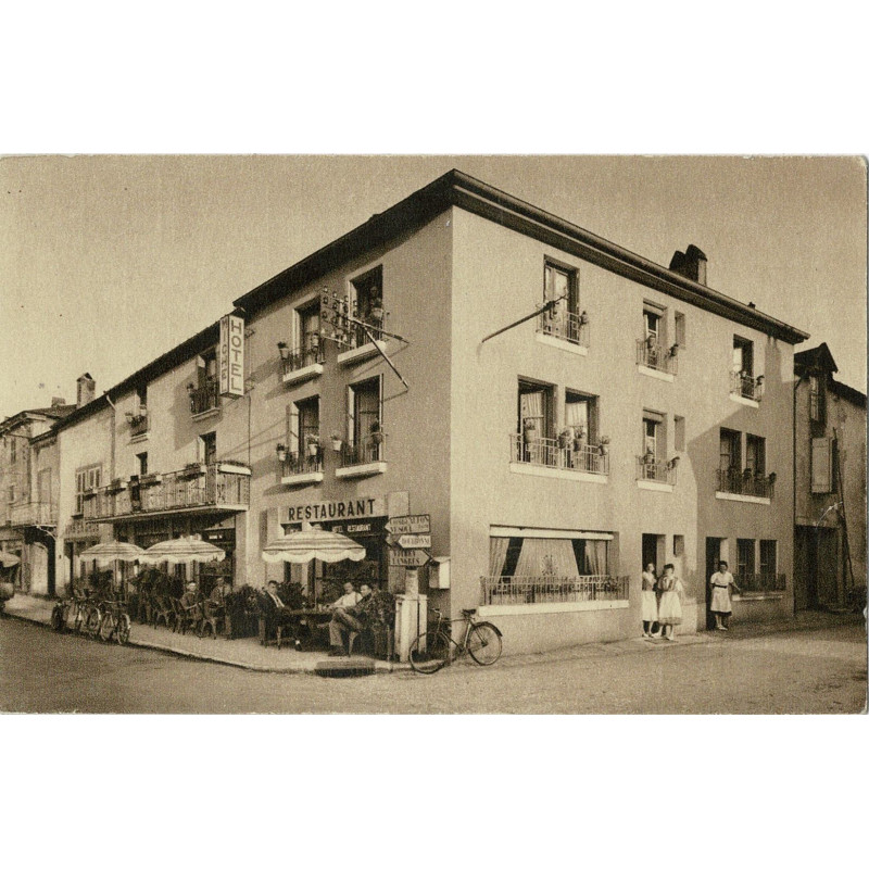 CPA - Jussey - Hôtel-Restaurant "Chez Michel"