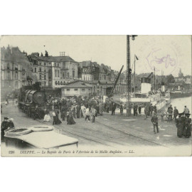 CPA - Dieppe - Le Rapide de...