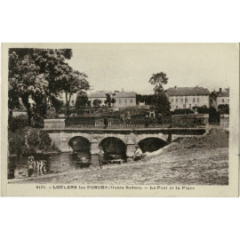 CPA - Loulans-les-Forges -...
