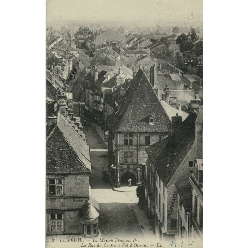 CPA - Luxeuil - Maison François 1er - 1910