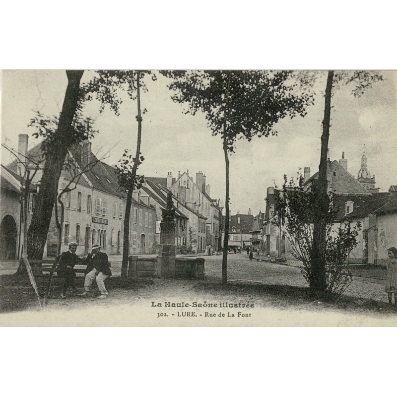 CPA - Lure - Rue de la Font