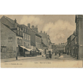CPA - Lure - Rue de la Gare