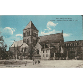 CPA - Thouars - Eglise...