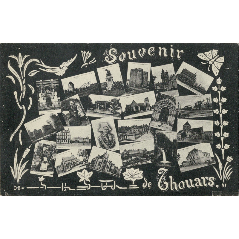 CPA - Souvenir de Thouars