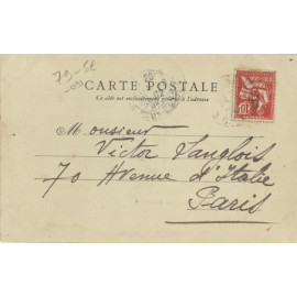 CPA -  Saint-Maixent - Avenue Gambetta - 1902