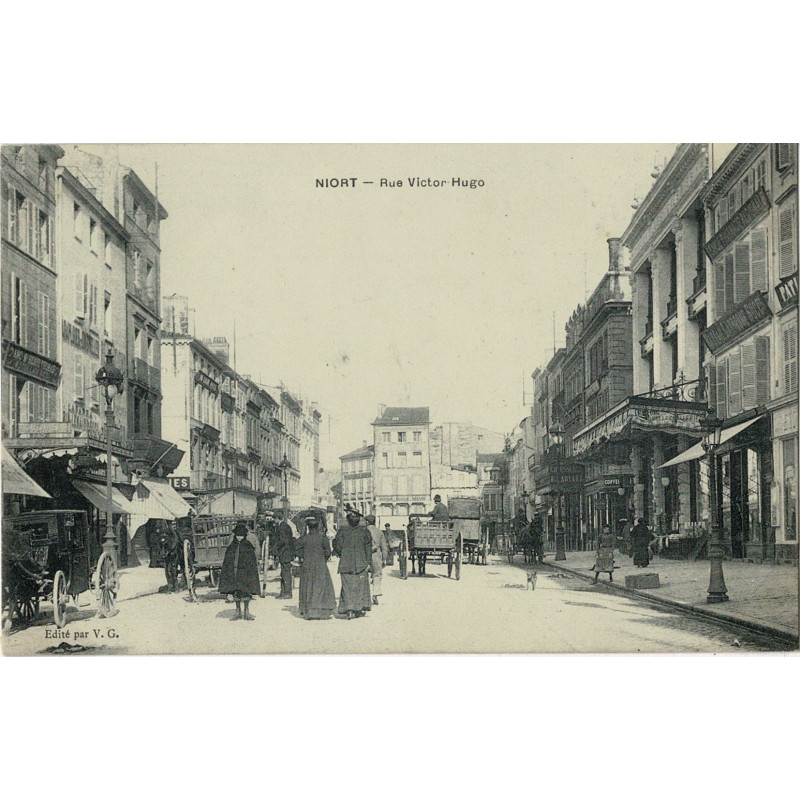 CPA - Niort - Rue Victor-Hugo
