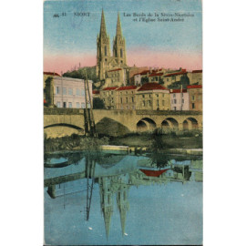 CPA - Niort - Les Bords de...