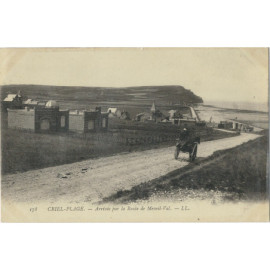 CPA - Criel-Plage - Arrivée...